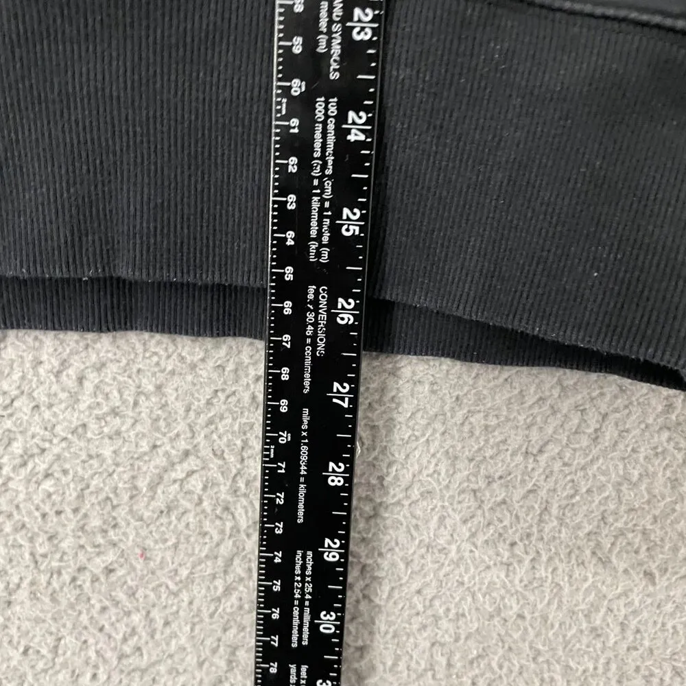 Phoenix Fleece Sweatshirt Women S Black Oversized Middle Swoosh Crewneck - Image 7