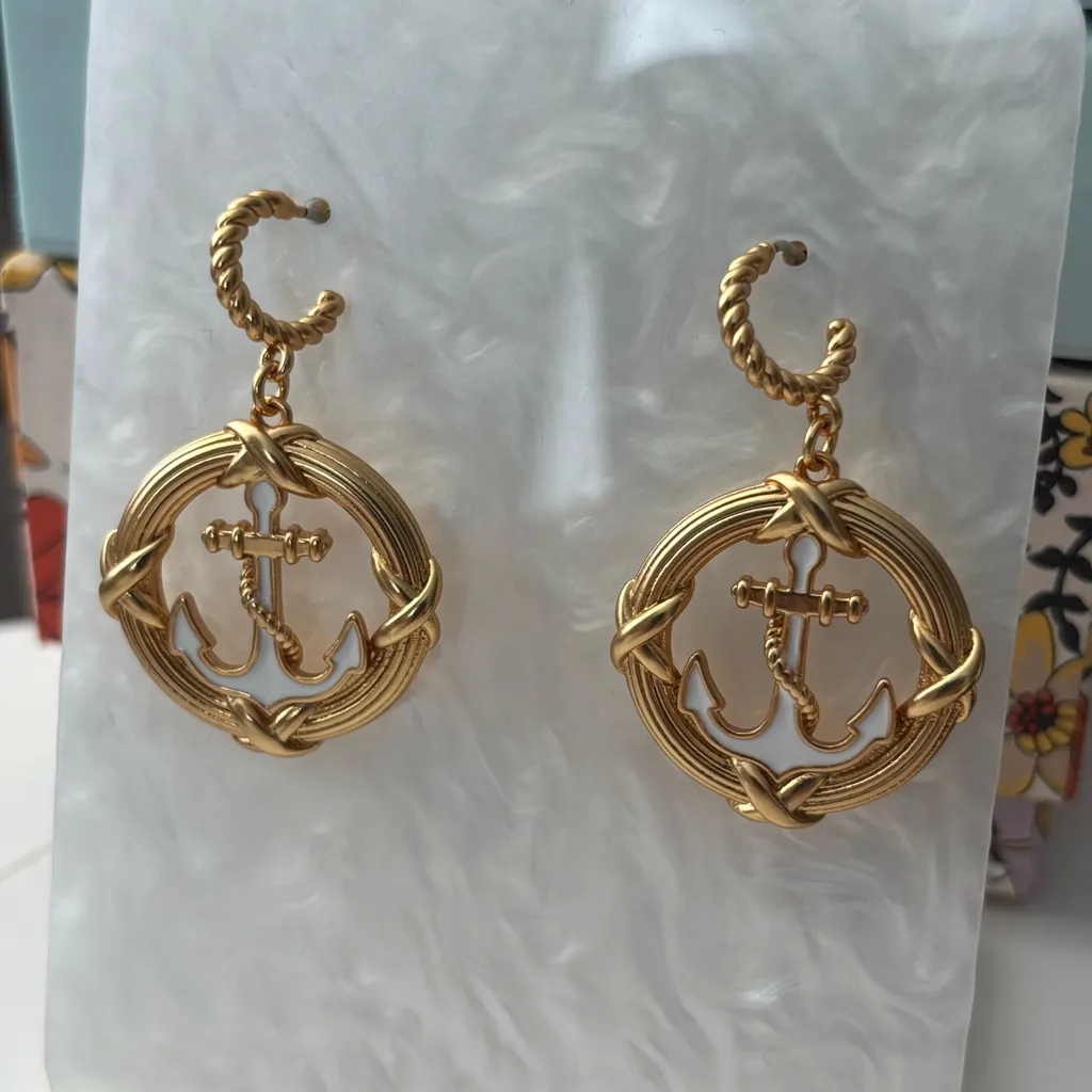 Zimmermann Gold Nautical Earrings - Image 4