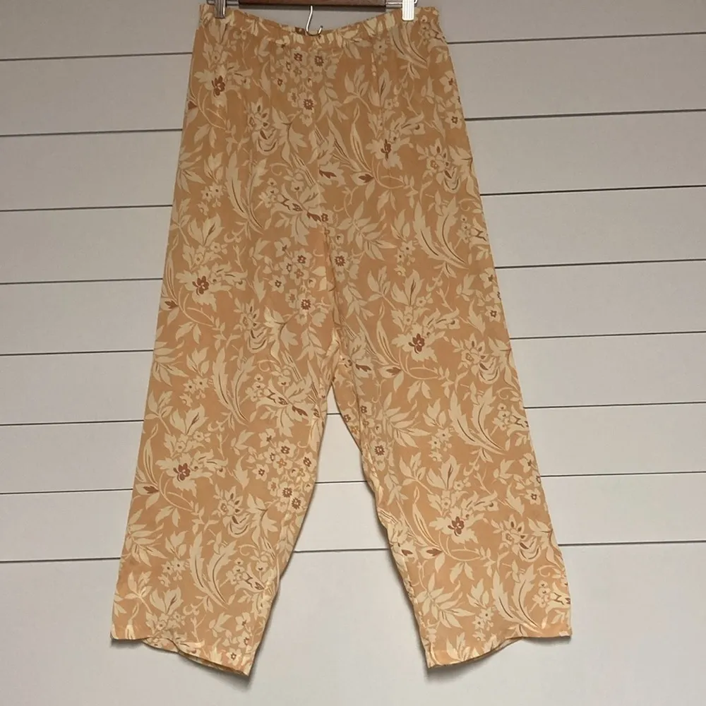 Gold Label Victoria Secret 2 Piece Semi-Sheer Floral Pajama Set - Image 7