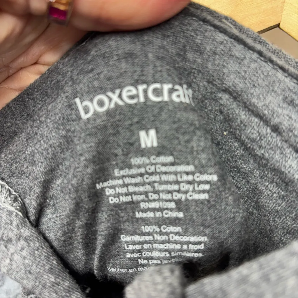 Boxercraft Gray and‎ Orange Long Sleeve Tee - Image 2