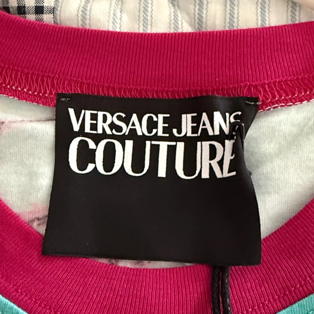 Versace Jeans Couture Baroque Print T Shirt S NWT - Image 5