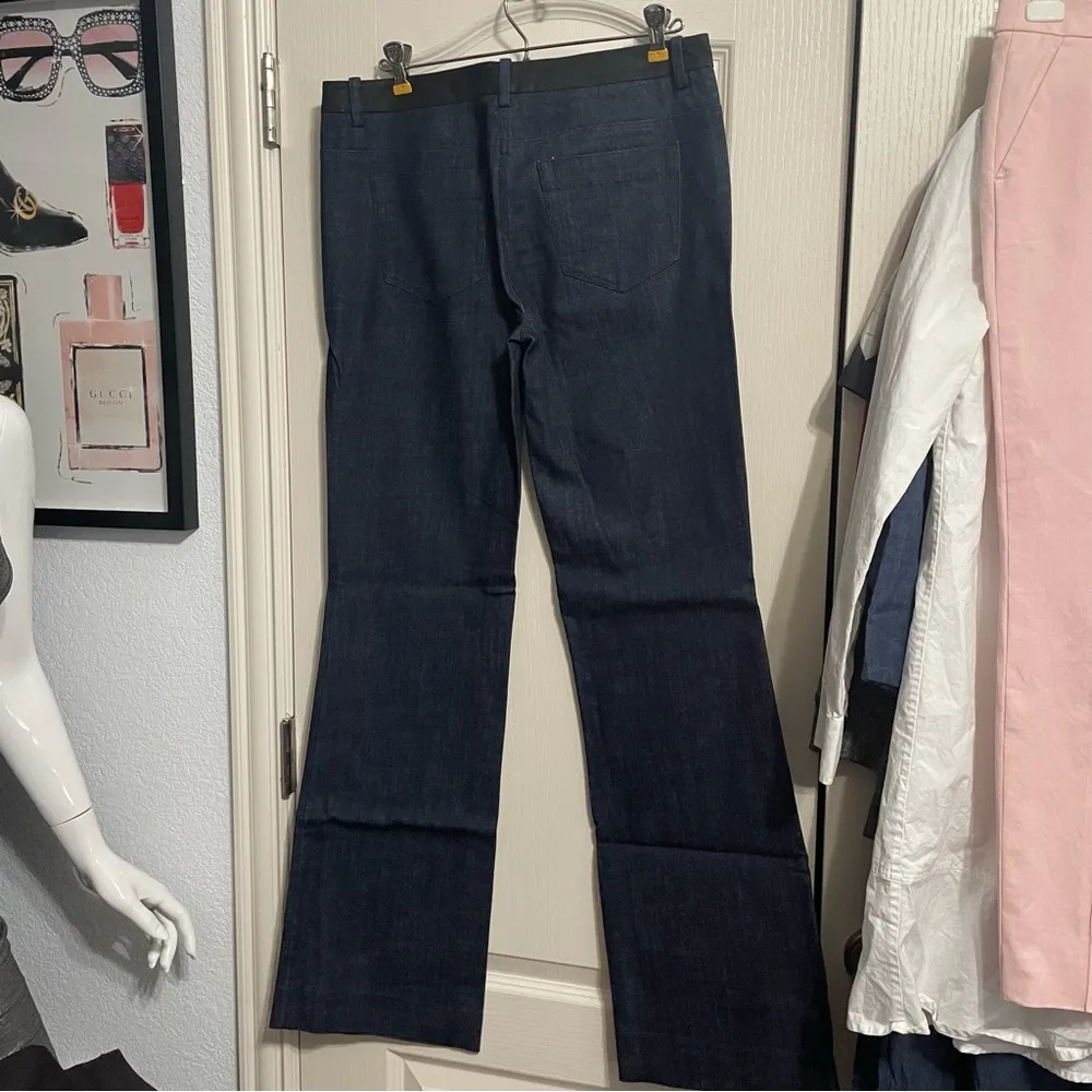 Robert Rodriguez 💖 Bootcut Jeans with Leather Detail - TALL - Image 3