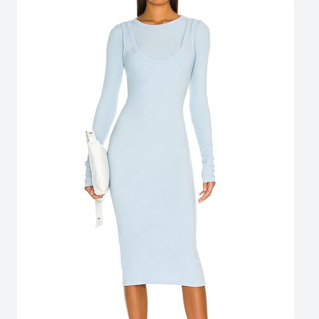 The Line By K Adbiel Dress in Powder Blue size Small Revolve - Image 4