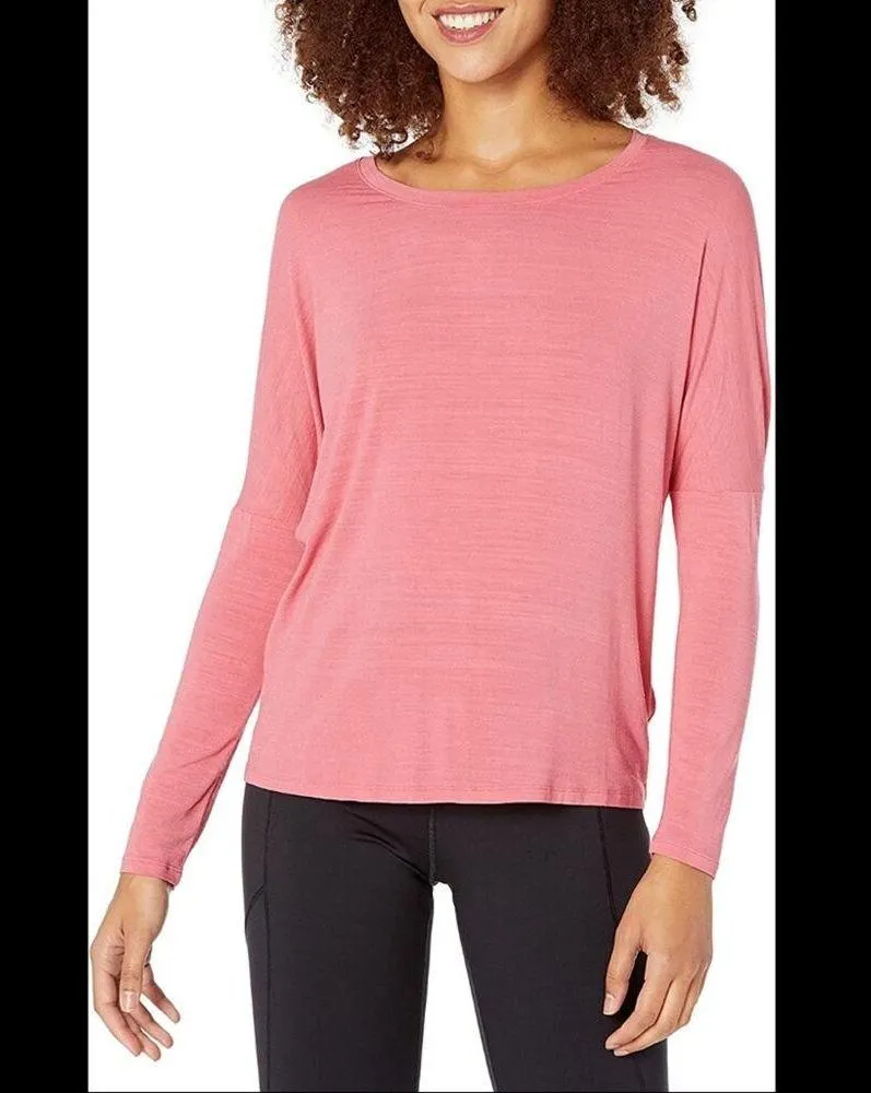 SKECHERS PERFORMANCE Women’s 3/4 Long Sleeve Backless Workout Tee Shirt XS - Image 3