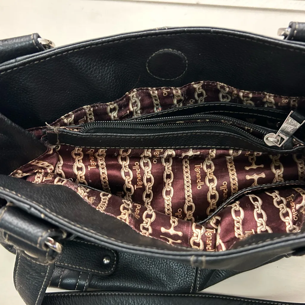 Purse Elegant Black Leather Handbag - Image 2