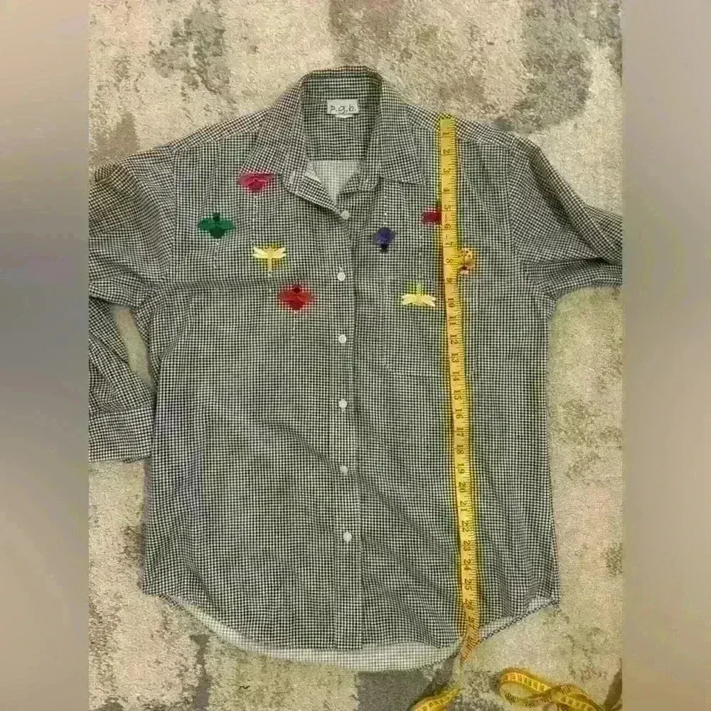 Women’s Black&White P.G.B. Button Down - Image 6