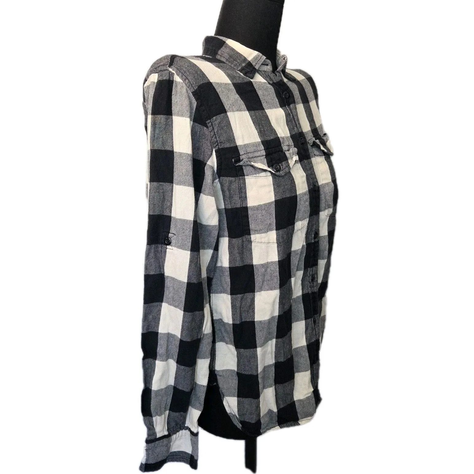 Ralph Lauren Denim & Supply RL Boyfriend Plaid Shirt Women’s S Long Sleeve Cozy - Image 2