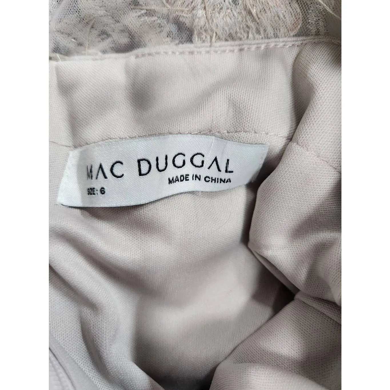 Mac Duggal 20245 Dress $798.00 size 6 - Image 5