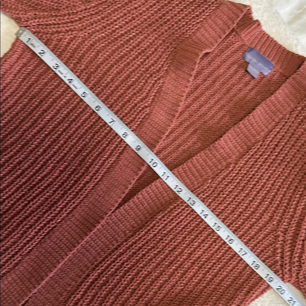 Laura Scott Cable Knit Cardigan Sweater Size Large - Image 5