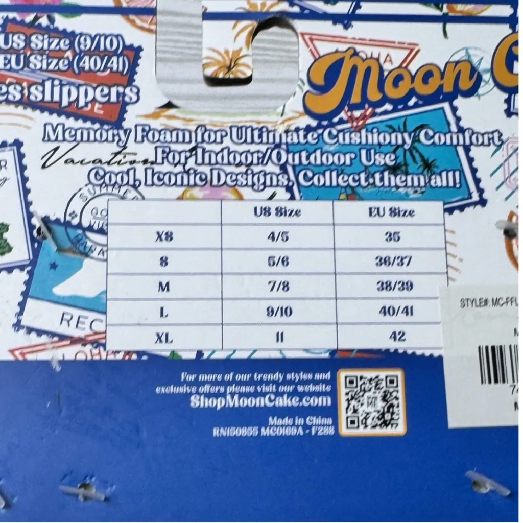 Moon Cake Women's White Fuzzy Slippers with Lemon Patch Size undefined - Image 9