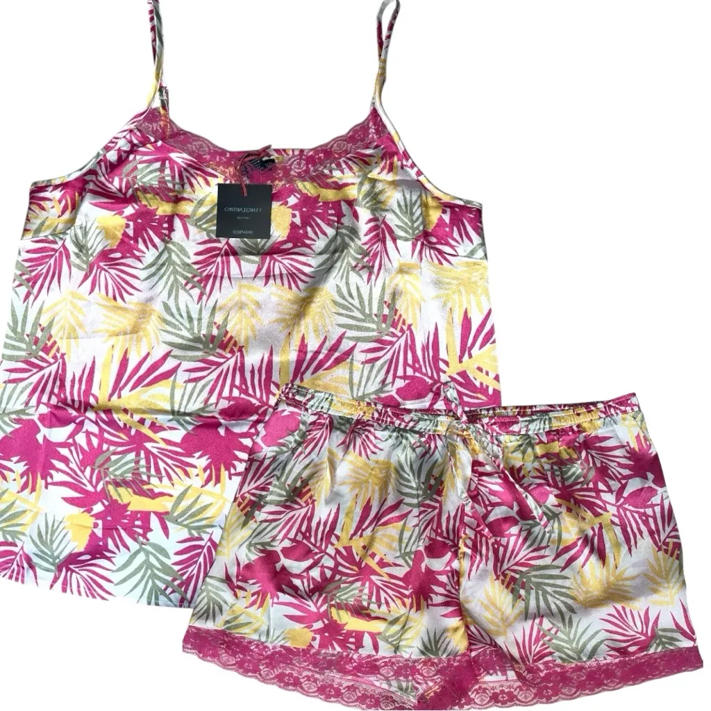 Cynthia Rowley Botanical Camisole & Shorts Set - Image 3