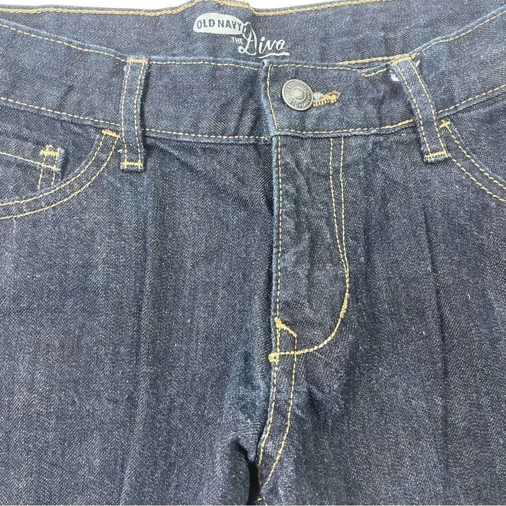 Old Navy The Diva Dark Wash Denim Shorts - Image 2