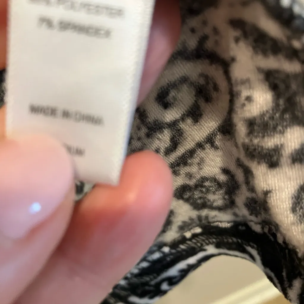 Midnight by Carole Hochman paisley jacket pockets Black Size M - Image 5