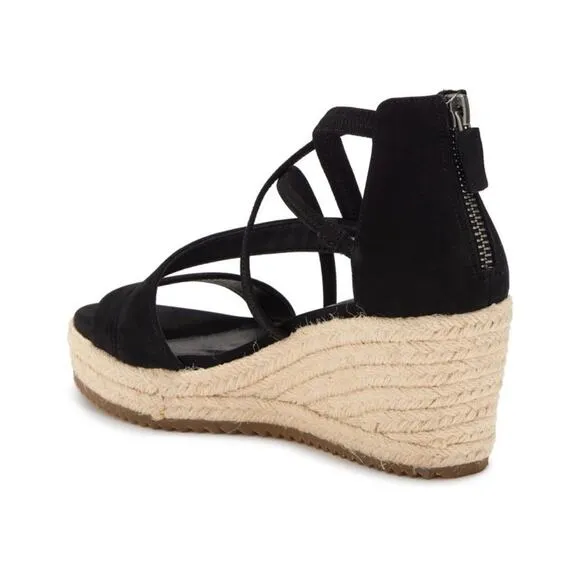 EILEEN‎ FISHER Womens Wanda Strappy Leather Wedge Sandal Size 11 NWT - Image 2