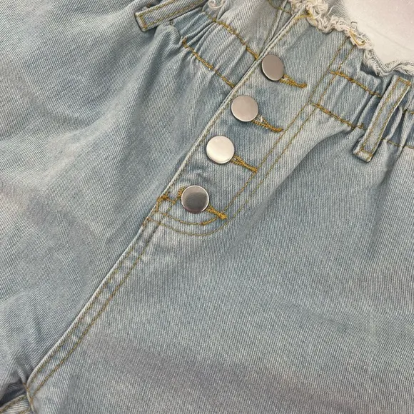 SHEIN Paper Bag Shorts M - Image 2