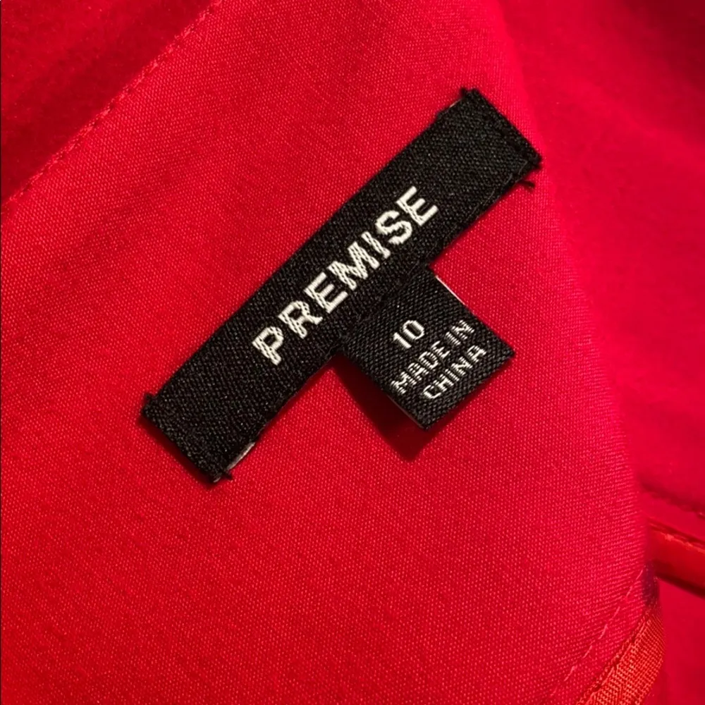 Premise career skirt knee length pink slit zip up - Image 6