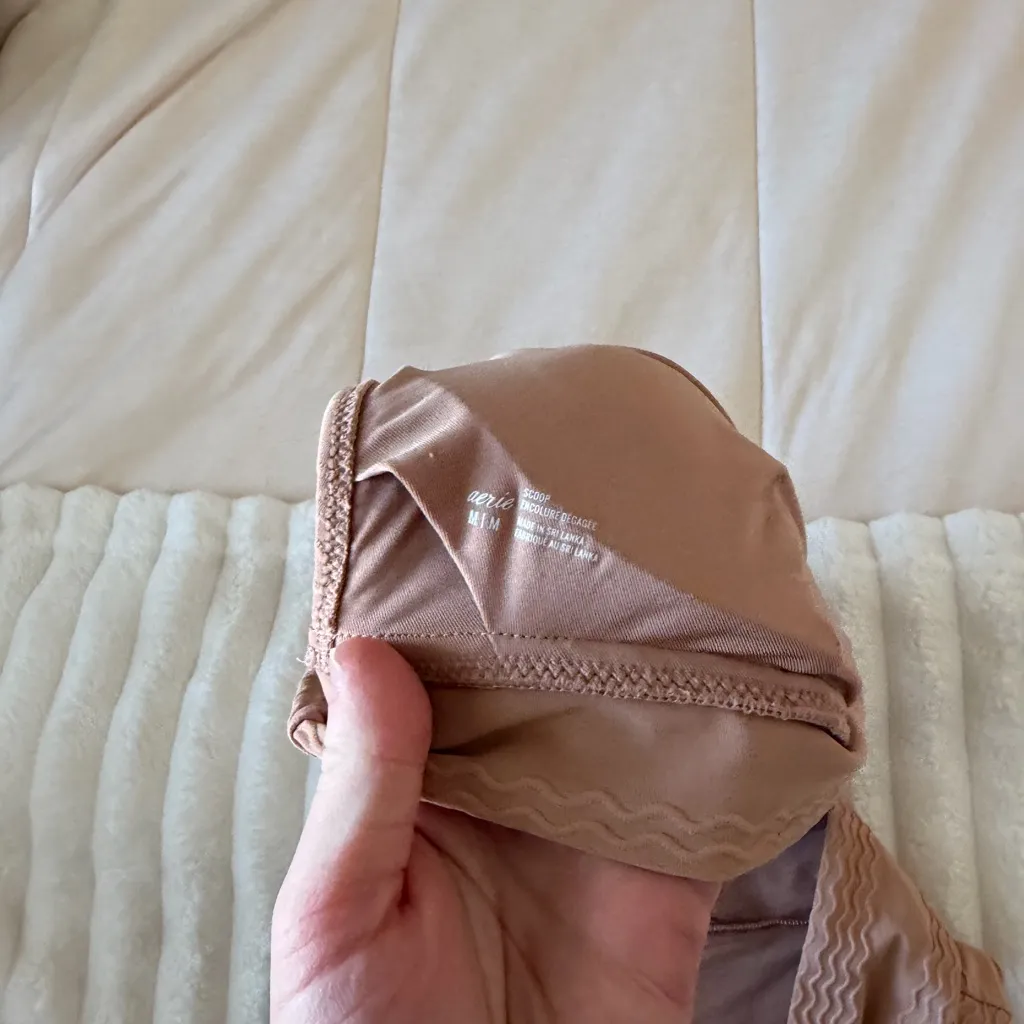 Aerie tan Textured Bikini Set - Image 5