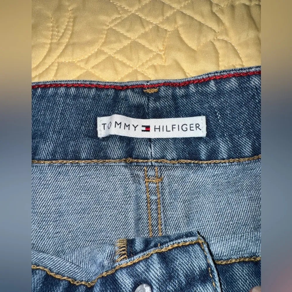 Tommy Hilfiger Blue Denim Shorts, Size 14 - Image 2