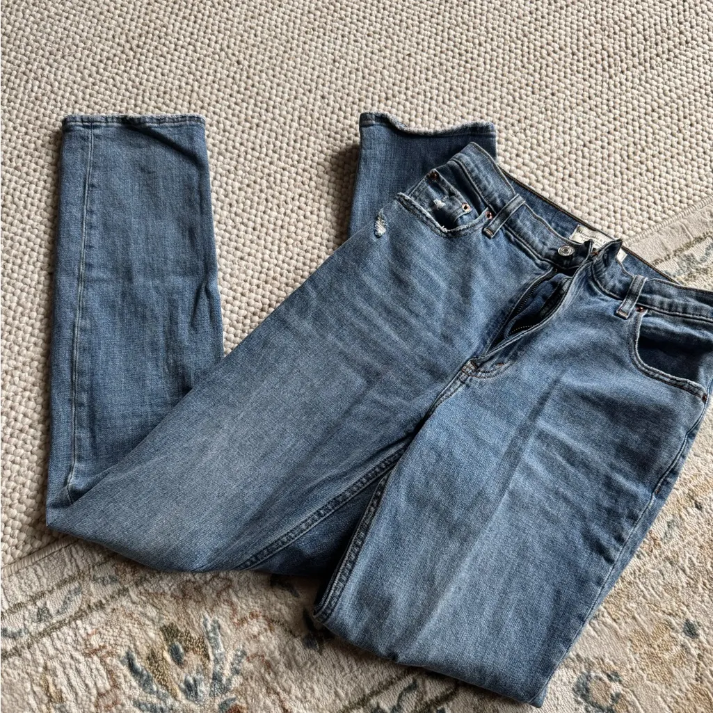 Abercrombie & Fitch 90’s Slim Straight Leg Jeans - Image 2