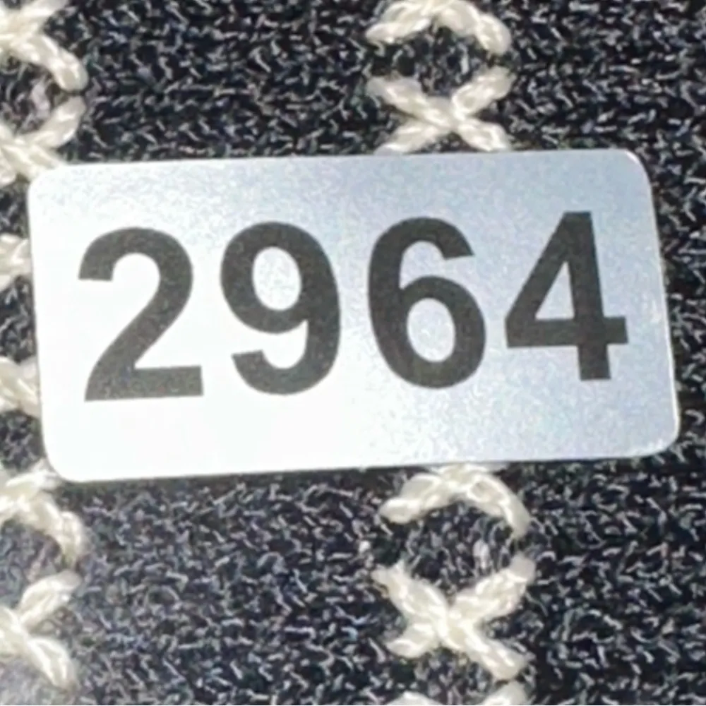 St. John Vintage Women’s S Black White Striped Sweater Knit Sleeveless Tank Top - Image 6