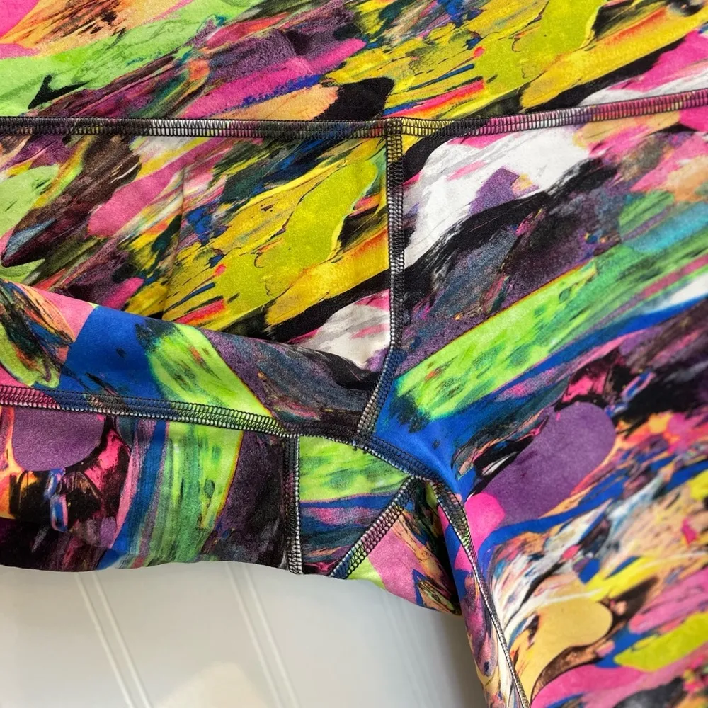 LULULEMON Wunder Train High-Rise Tight Legging 25" in Catalyst Multi Size 4 - Image 13