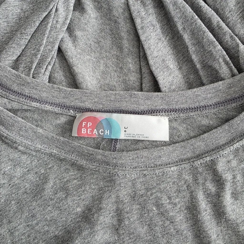 Free People Open Back Top L - Image 3