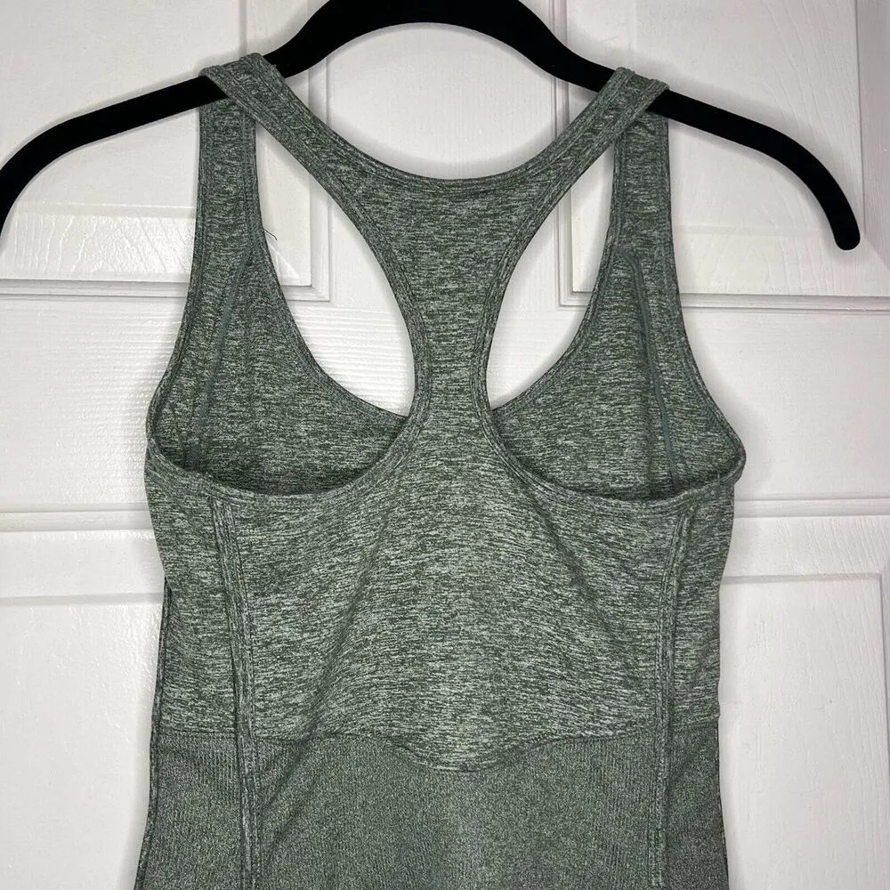 Free People Jumpsuit Women’s XS Olive Green One Piece Body Suit Athletic Soft - Image 8