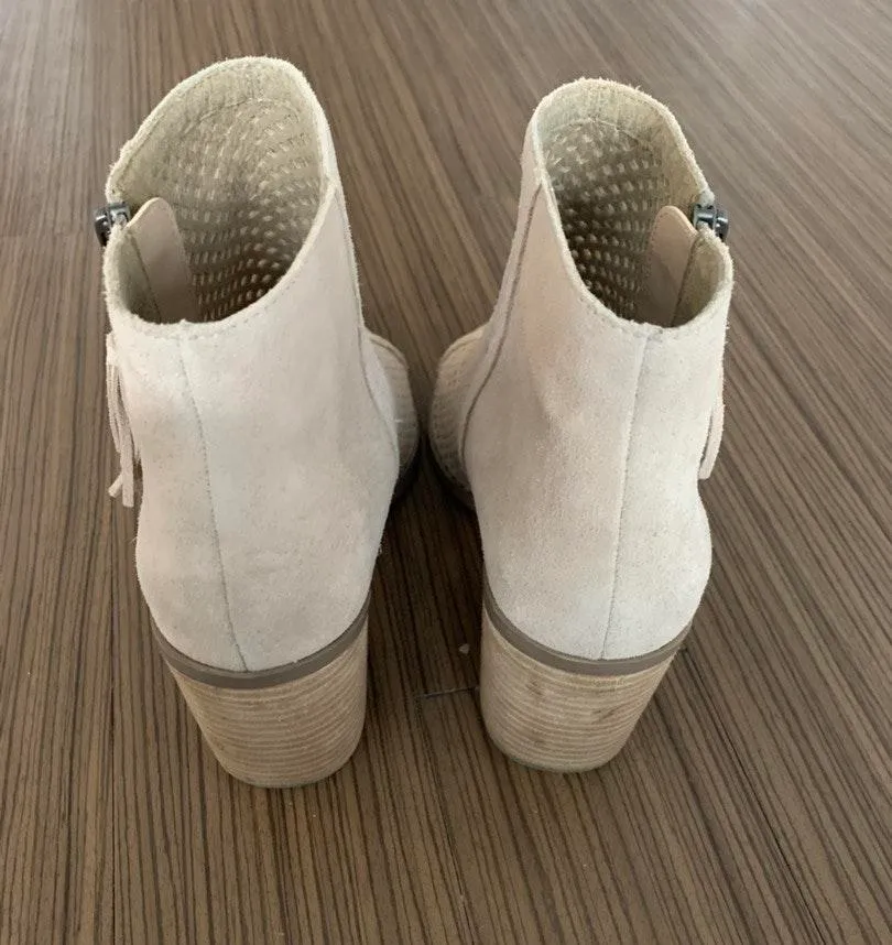 Sole Society Open Toe Booties - Image 4