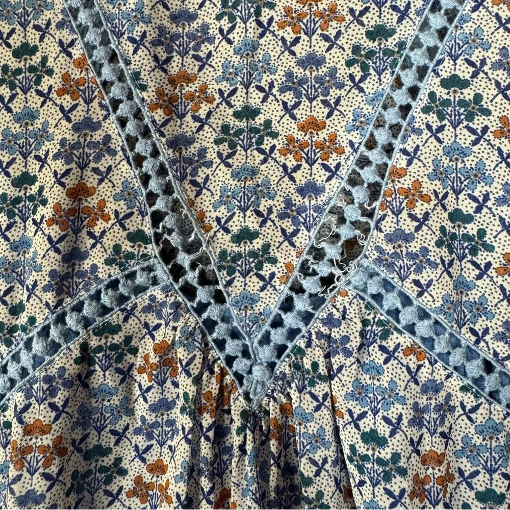 Anthropologie Holding Horses Betany Ditsy Floral Mini Dress Size 8 - Image 7