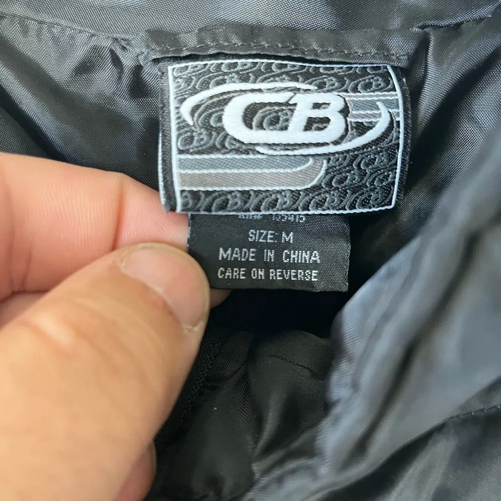 Cb Women's Blk Full Zip Quilted Jacket/Coat, Women's Med. - Image 4