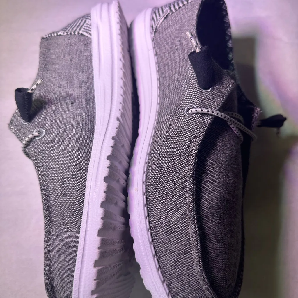 Hey Dude Gray Sneakers for Women - Image 8