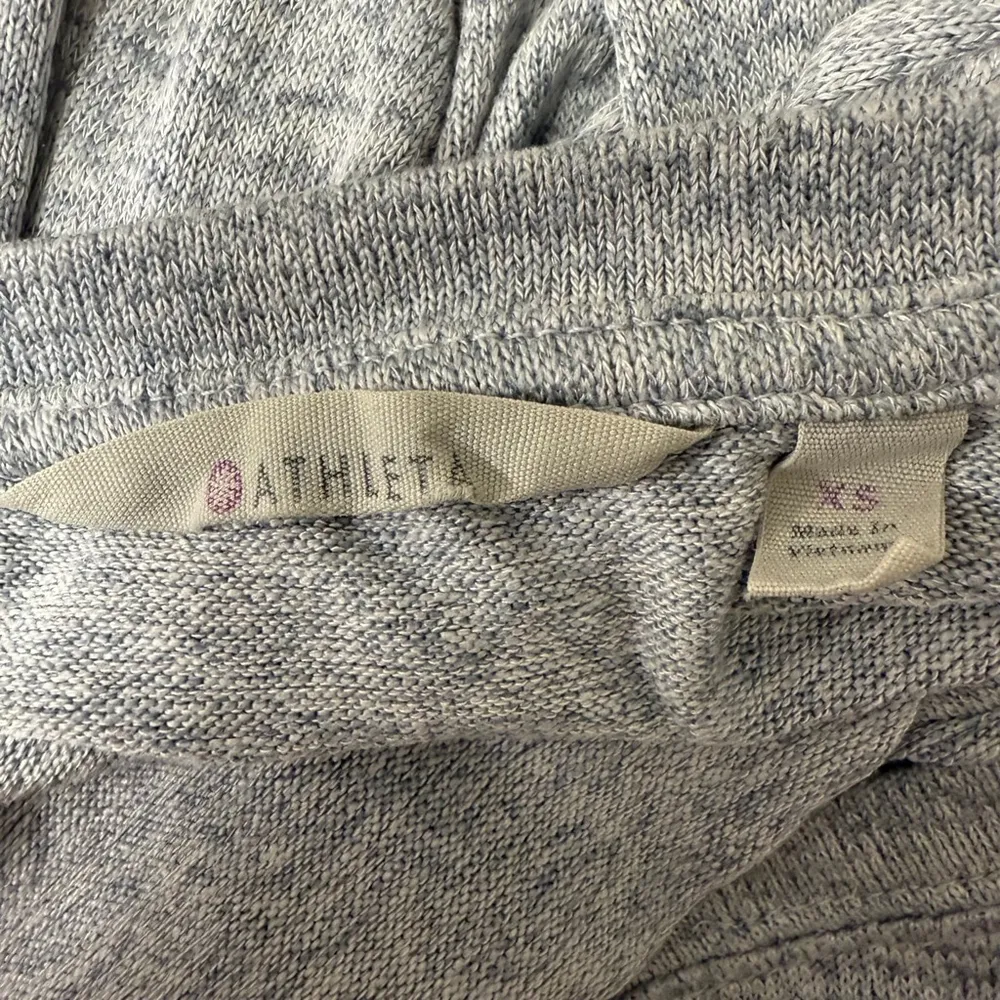 Athleta Oversized Long Sleeve Shirt Gray XS - Image 7