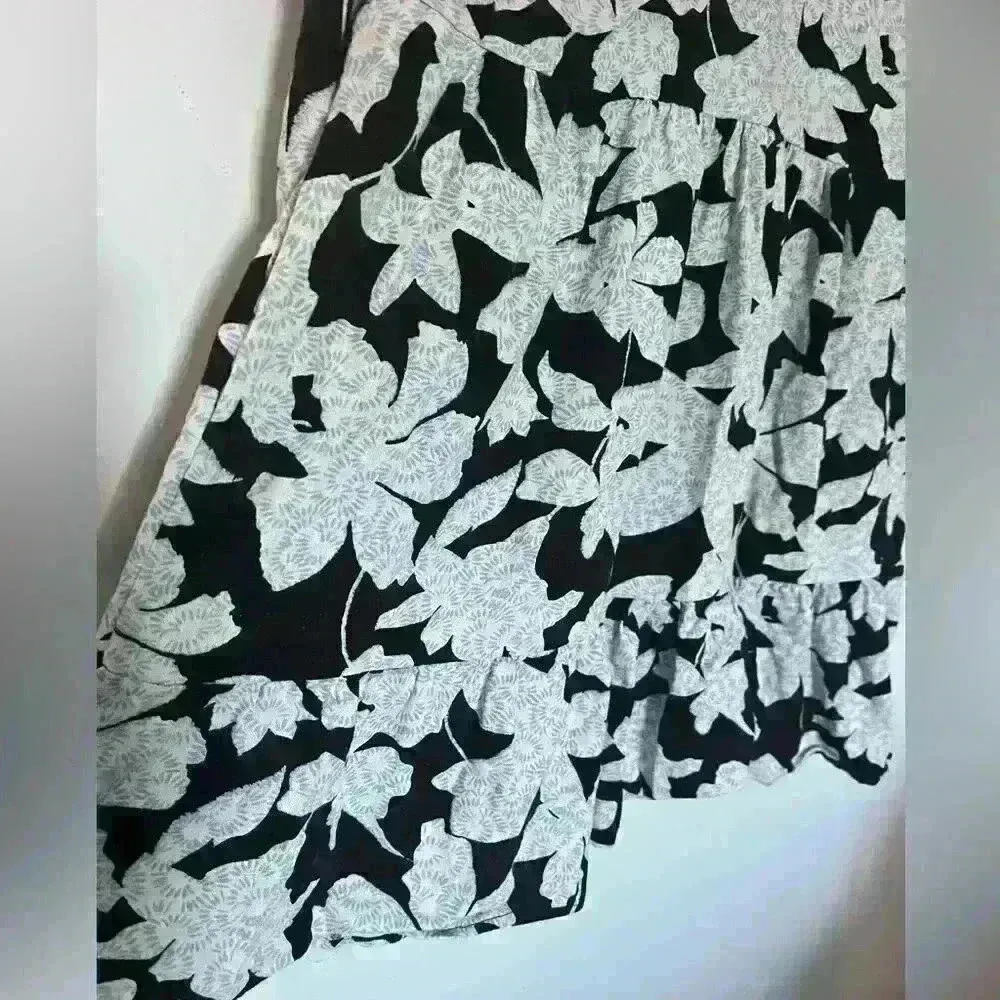 Who What Wear Balloon Long Sleeve Tiered Dress Size L - Image 6