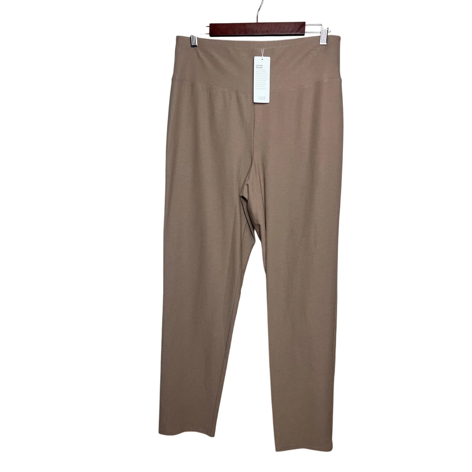 Eileen Fisher High-Waist Slim Pant in Barley NWT Sz. M - Image 5