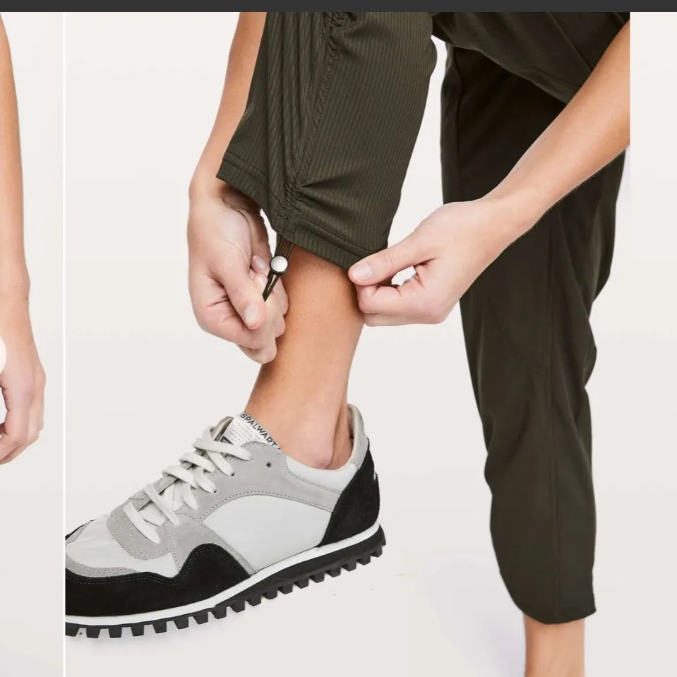 Lululemon Dance Studio Crop 25" Dark Olive size 6 NWOT - Image 5