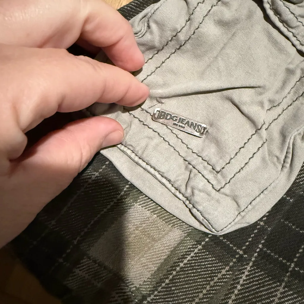 BDG Plaid mini skirt Y2K small - Image 5