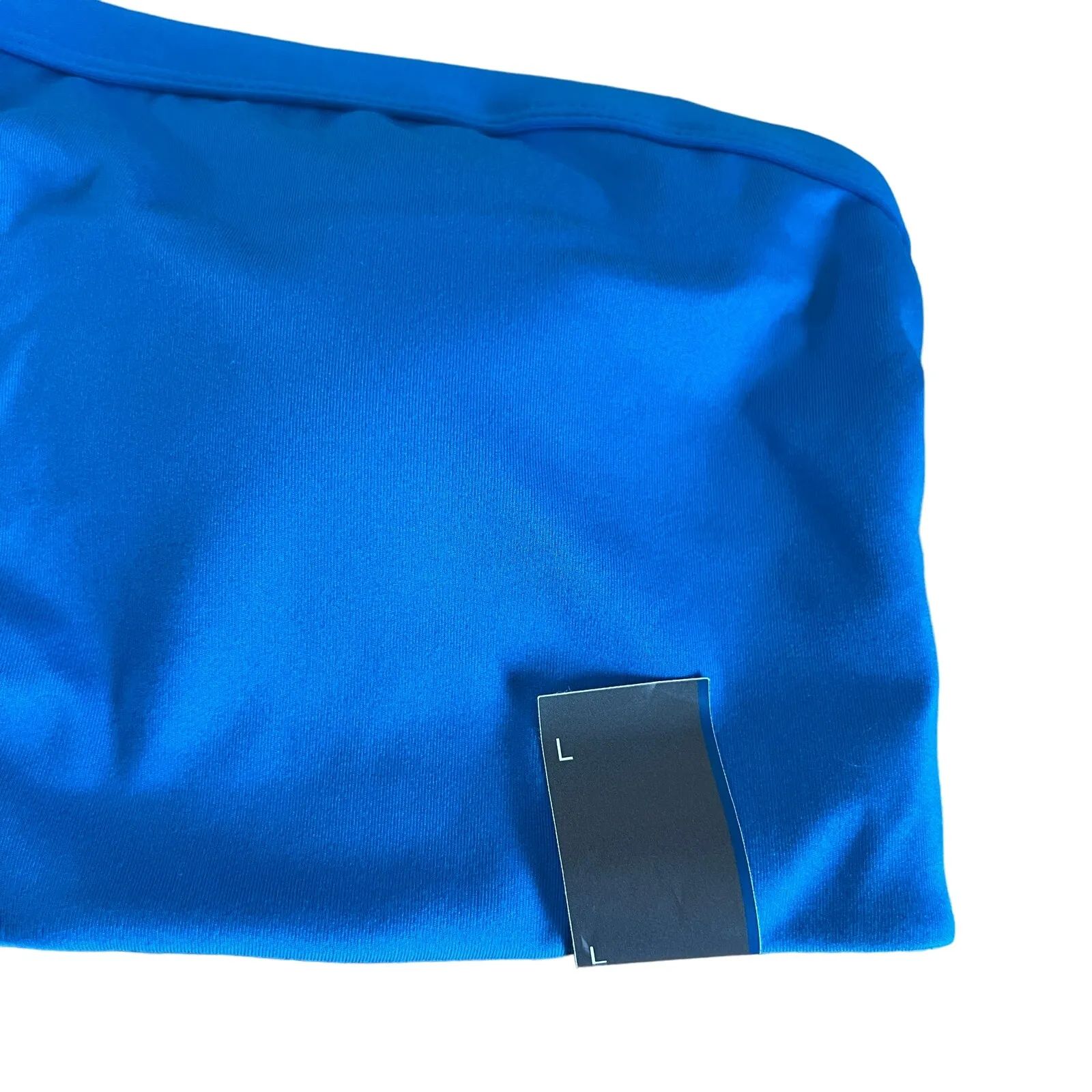 All in Motion Women's Blue Light Support One Shoulder Sports Bra - Large - NWT - Image 2