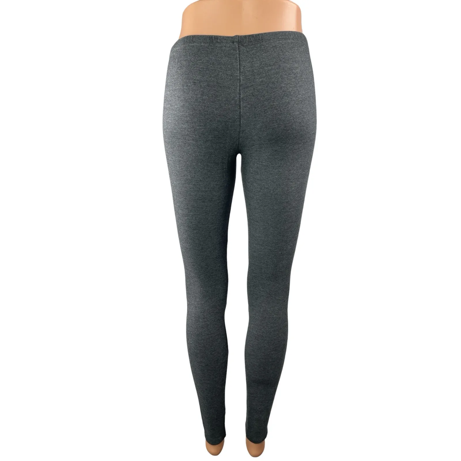 Splendid Women's Gray Low Rise Skinny Yoga Athletic Performance Leggings Pants M - Image 2