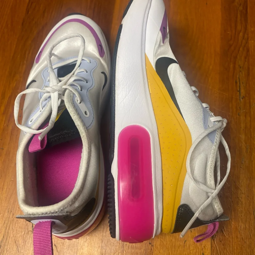 Nike DIA Air Max White and Multi Women's Sneakers - Image 4