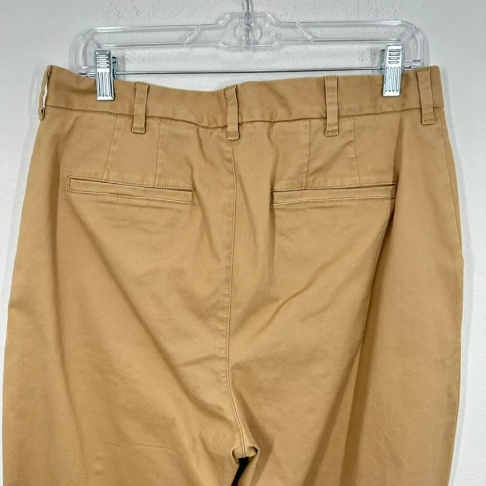 Vineyard Vines Mid Rise Vintage‎ Chino Officer Khaki Brown Classic Size 12 NWT - Image 8