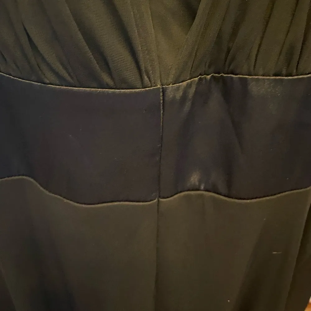 NWOT ONYX NITES BLACK EVENING GOWN Size 14 - Image 6