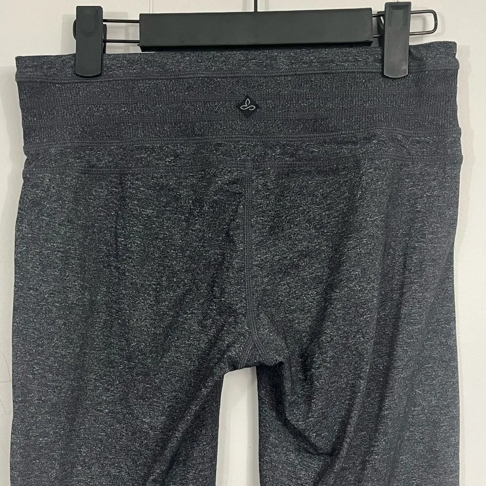 PrAna Contour Flare Gray Leggings Yoga Pants Size Small Short Inseam - Image 6