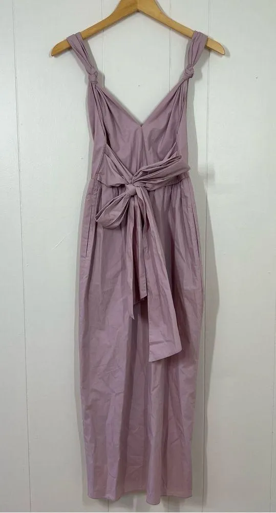 Rebecca Taylor Pale Orchid Solid Poplin Whisper Dress - Image 9