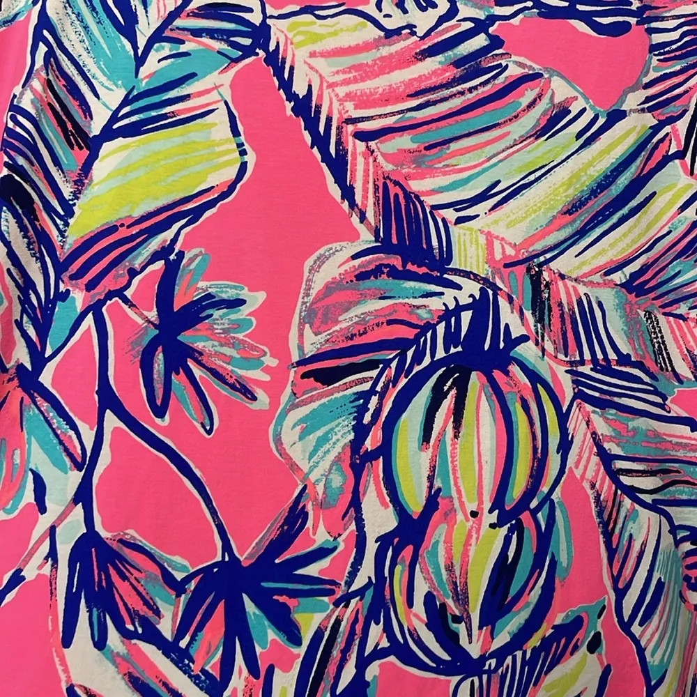 Lilly Pulitzer- NWT Somerset Tiki Pink Cabana Crazed Mini Dress- Size Small - Image 8