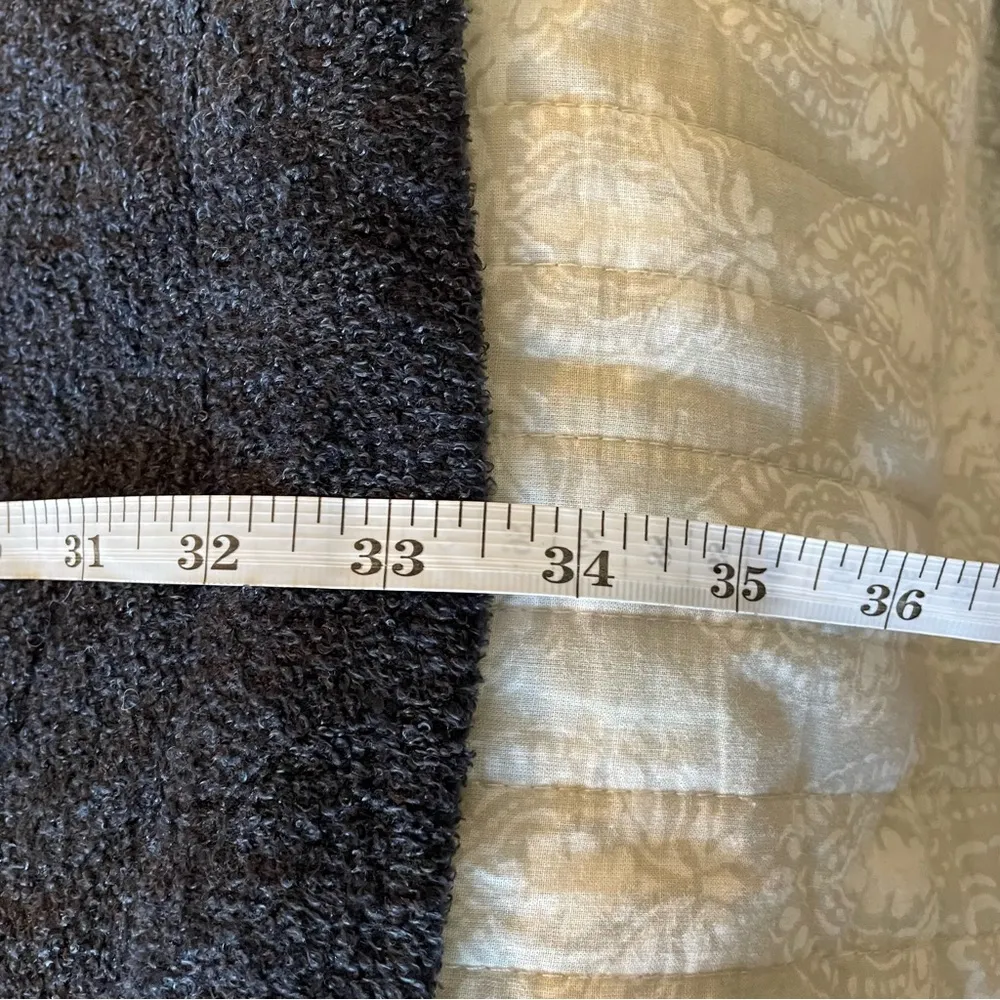 Barefoot Dreams Cozy Chic Lite Coastal Hooded Cardigan Blue Extra Small/Small - Image 13