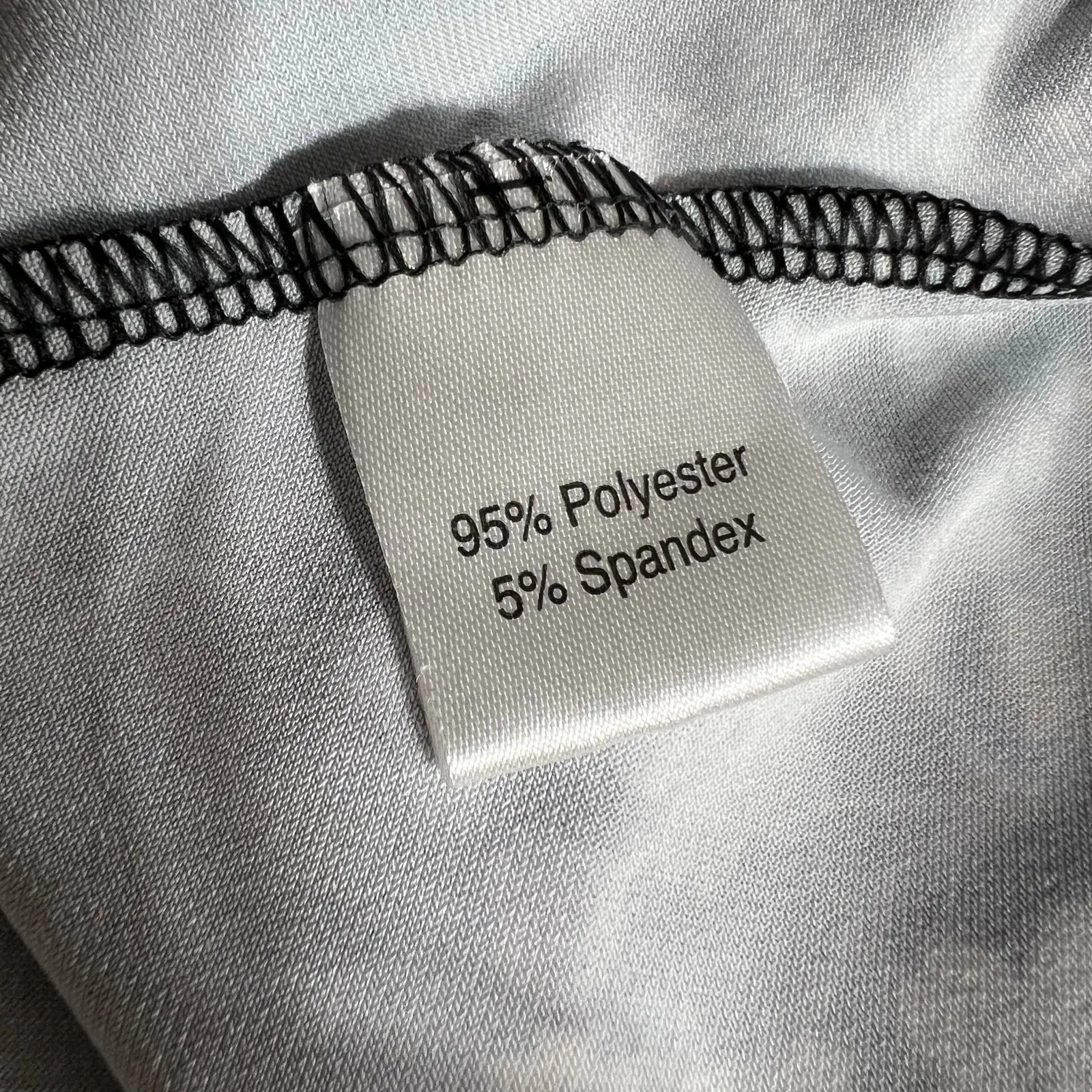 LBISSE Womens Dress Floral Short Sleeve Midi Round Neck Pullover Navy Blue 2X - Image 9