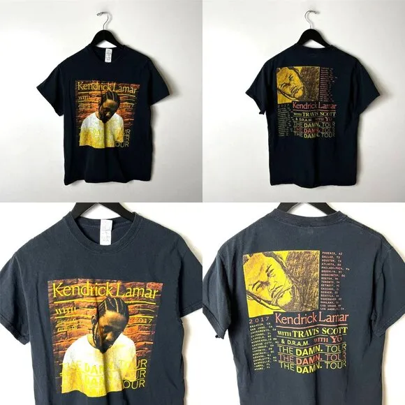 2017 Kendrick Lamar The DAMN Tour T - Image 2