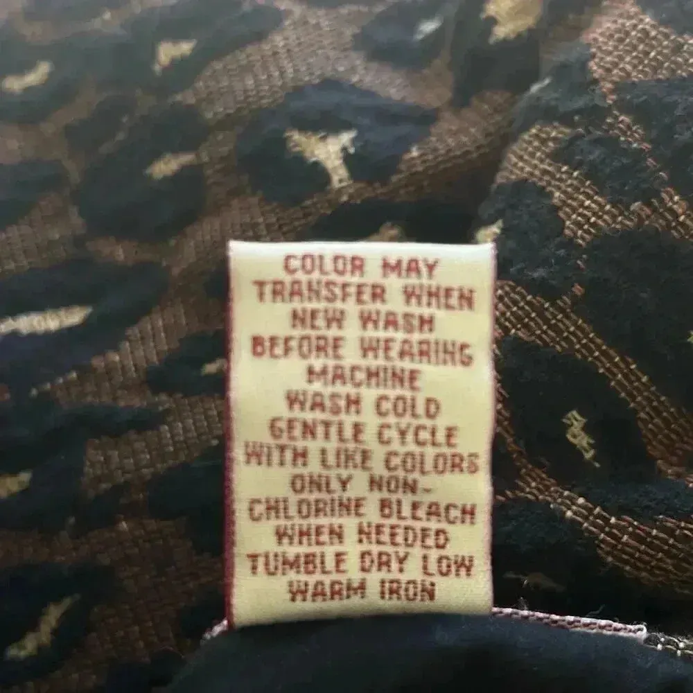 Jennifer‎ Moore Women’s Animal Print 100% Cotton Vest 18 - Image 5