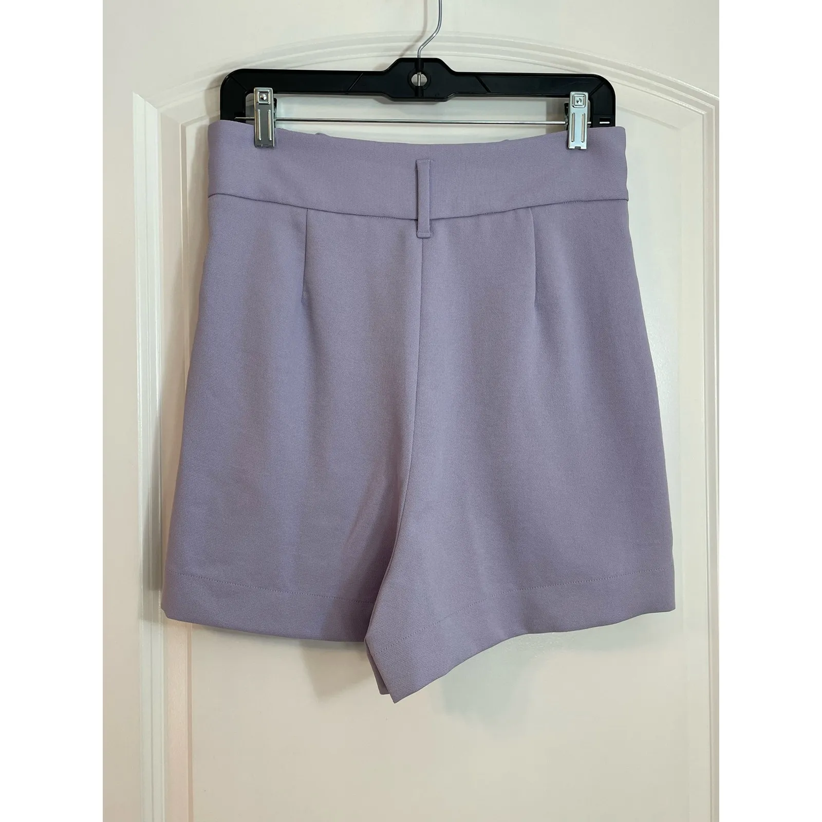 Wilfred Shorts Size 12 Lavender High Rise Paper Bag Dressy Preppy Country Club - Image 4