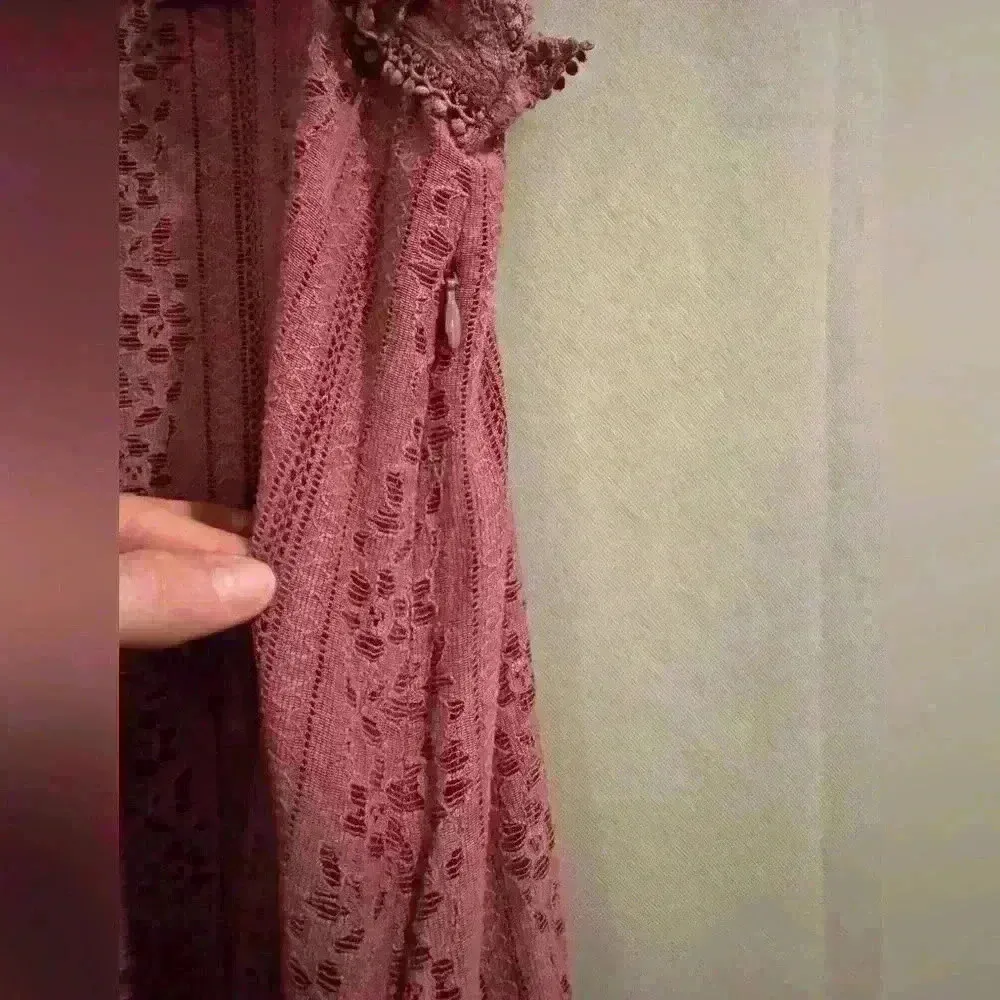 Women’s Shabby Chic Dress Pink Size XL - Image 2